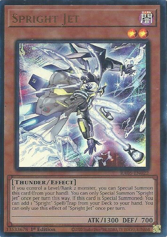 Spright Jet (Ultra Rare) [RA05-EN022] Ultra Rare | Exor Games Dartmouth
