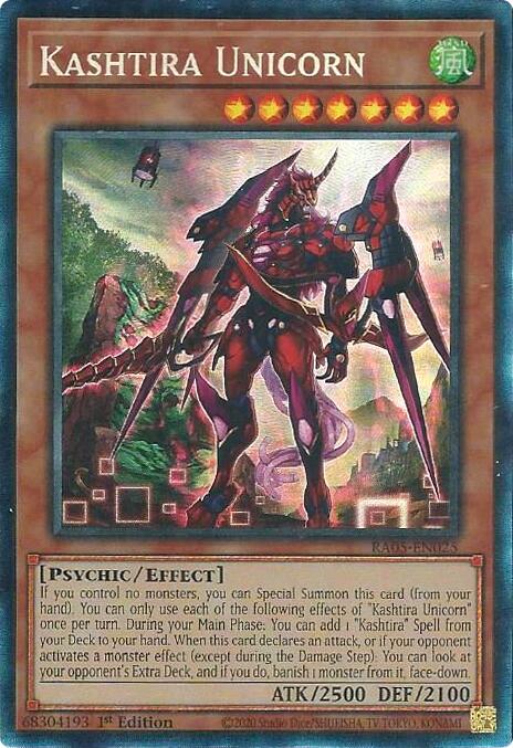 Kashtira Unicorn (Collector's Rare) [RA05-EN025] Collector's Rare | Exor Games Dartmouth