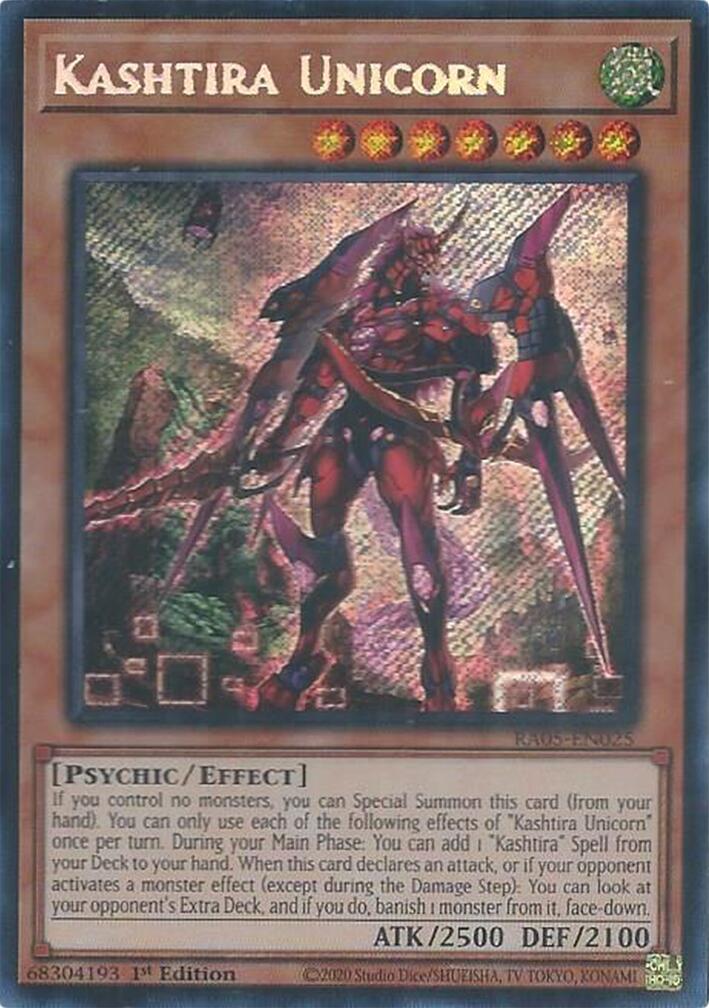 Kashtira Unicorn (Secret Rare) [RA05-EN025] Secret Rare | Exor Games Dartmouth