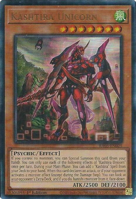 Kashtira Unicorn (Ultimate Rare) [RA05-EN025] Ultimate Rare | Exor Games Dartmouth