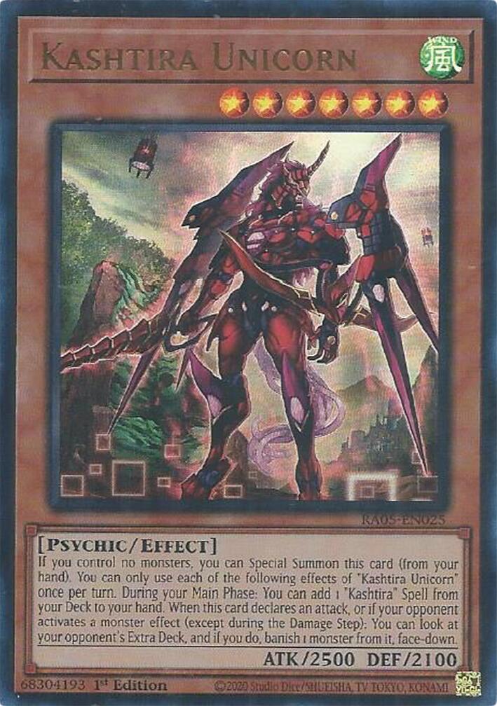 Kashtira Unicorn (Ultra Rare) [RA05-EN025] Ultra Rare | Exor Games Dartmouth