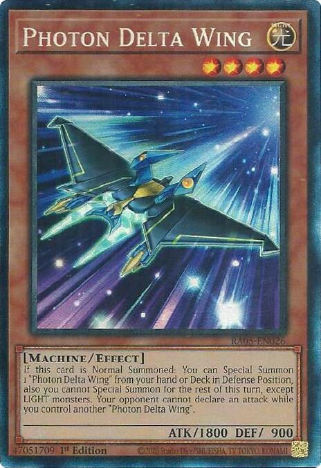 Photon Delta Wing (Collector's Rare) [RA05-EN026] Collector's Rare | Exor Games Dartmouth