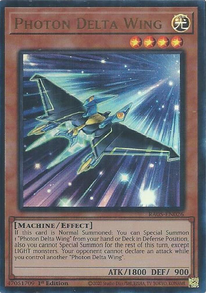 Photon Delta Wing (Ultra Rare) [RA05-EN026] Ultra Rare | Exor Games Dartmouth