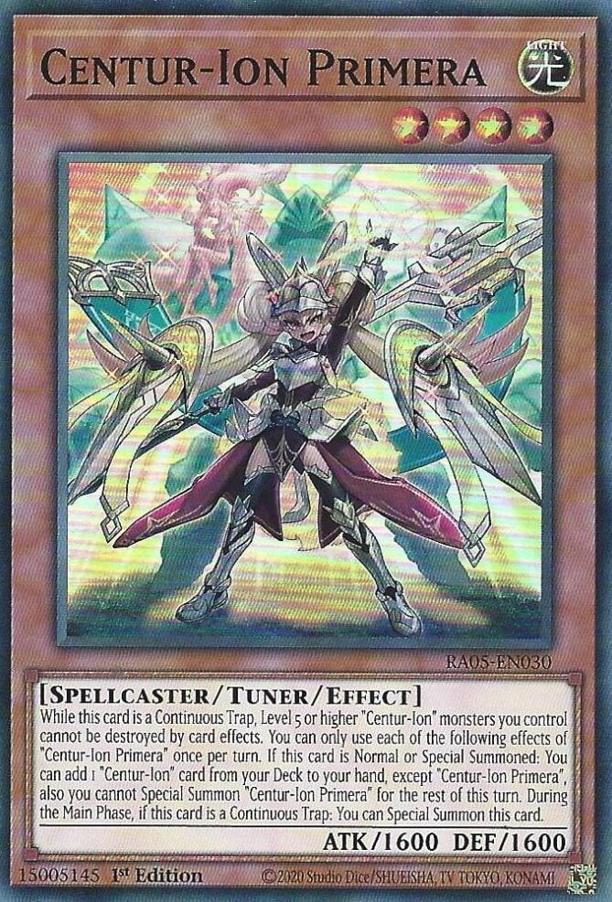 Centur-Ion Primera [RA05-EN030] Super Rare | Exor Games Dartmouth