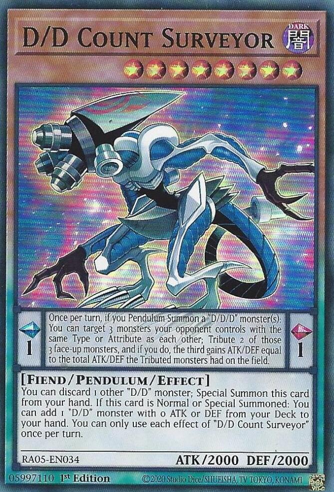 D/D Count Surveyor [RA05-EN034] Super Rare | Exor Games Dartmouth