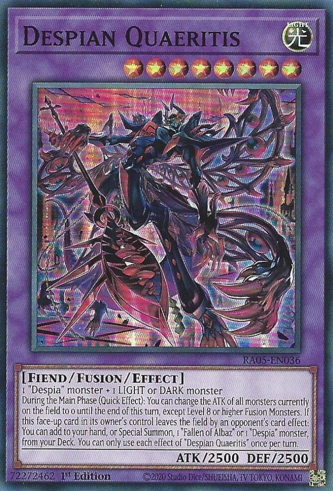 Despian Quaeritis [RA05-EN036] Super Rare | Exor Games Dartmouth