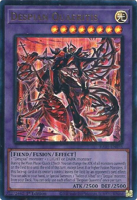 Despian Quaeritis (Ultra Rare) [RA05-EN036] Ultra Rare | Exor Games Dartmouth