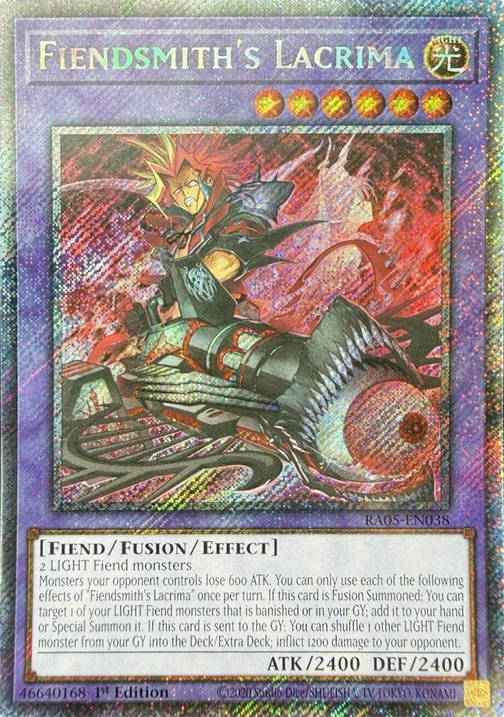 Fiendsmith's Lacrima (Platinum Secret Rare) [RA05-EN038] Platinum Secret Rare | Exor Games Dartmouth