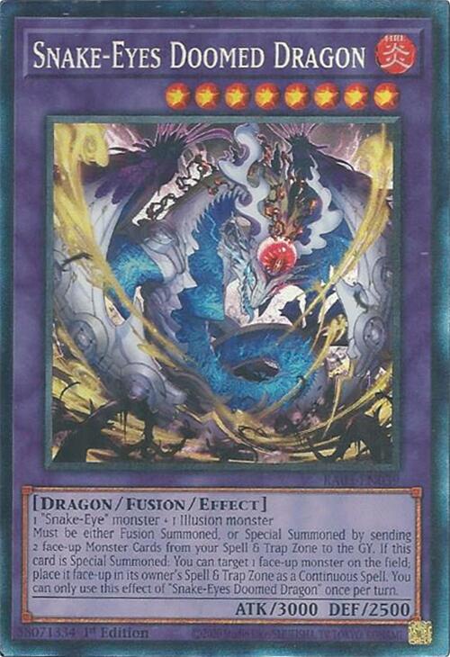 Snake-Eyes Doomed Dragon (Collector's Rare) [RA05-EN039] Collector's Rare | Exor Games Dartmouth
