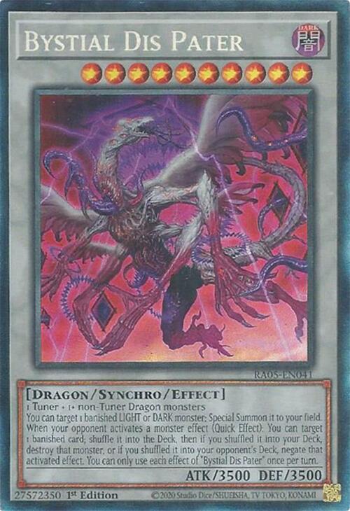Bystial Dis Pater (Collector's Rare) [RA05-EN041] Collector's Rare | Exor Games Dartmouth