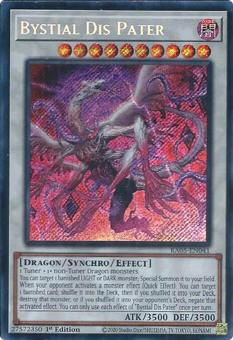 Bystial Dis Pater (Secret Rare) [RA05-EN041] Secret Rare | Exor Games Dartmouth