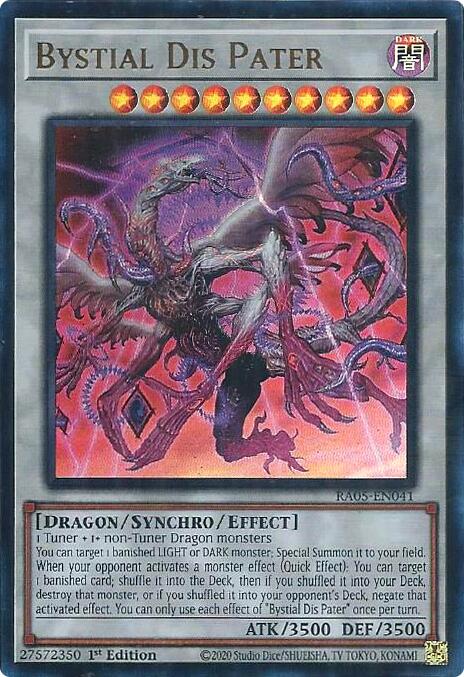 Bystial Dis Pater (Ultra Rare) [RA05-EN041] Ultra Rare | Exor Games Dartmouth