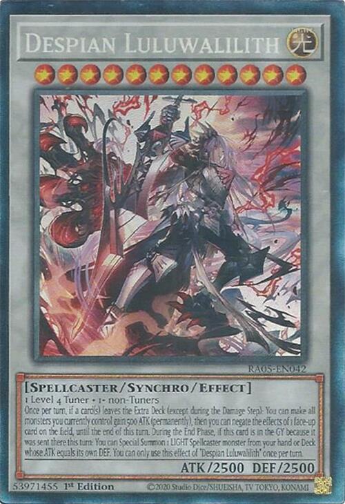 Despian Luluwalilith (Collector's Rare) [RA05-EN042] Collector's Rare | Exor Games Dartmouth