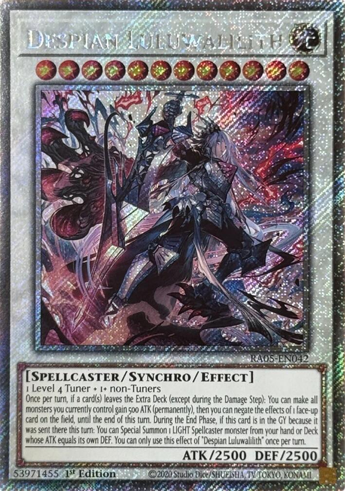 Despian Luluwalilith (Platinum Secret Rare) [RA05-EN042] Platinum Secret Rare | Exor Games Dartmouth