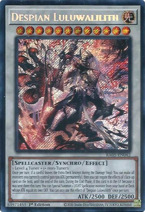 Despian Luluwalilith (Secret Rare) [RA05-EN042] Secret Rare | Exor Games Dartmouth