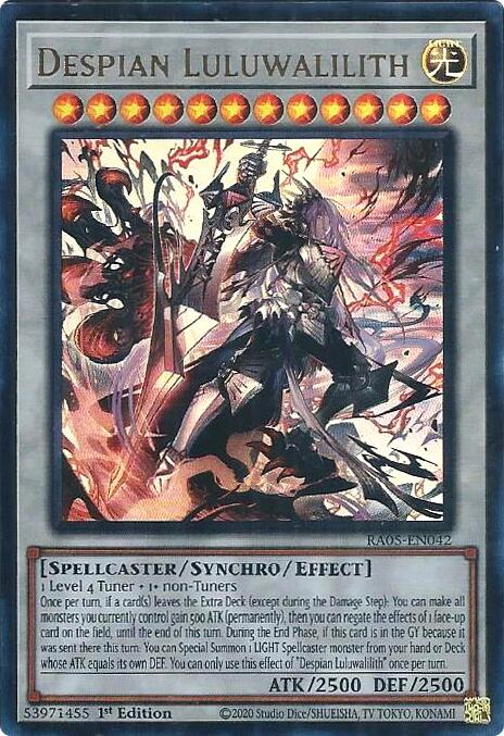 Despian Luluwalilith (Ultra Rare) [RA05-EN042] Ultra Rare | Exor Games Dartmouth
