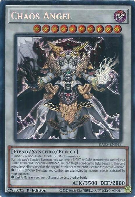 Chaos Angel (Secret Rare) [RA05-EN043] Secret Rare | Exor Games Dartmouth