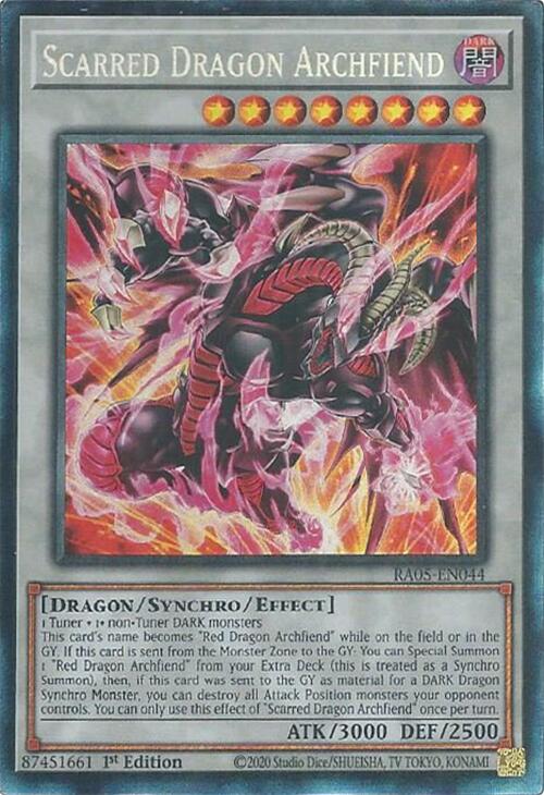 Scarred Dragon Archfiend (Collector's Rare) [RA05-EN044] Collector's Rare | Exor Games Dartmouth