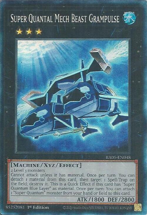 Super Quantal Mech Beast Grampulse (Collector's Rare) [RA05-EN048] Collector's Rare | Exor Games Dartmouth