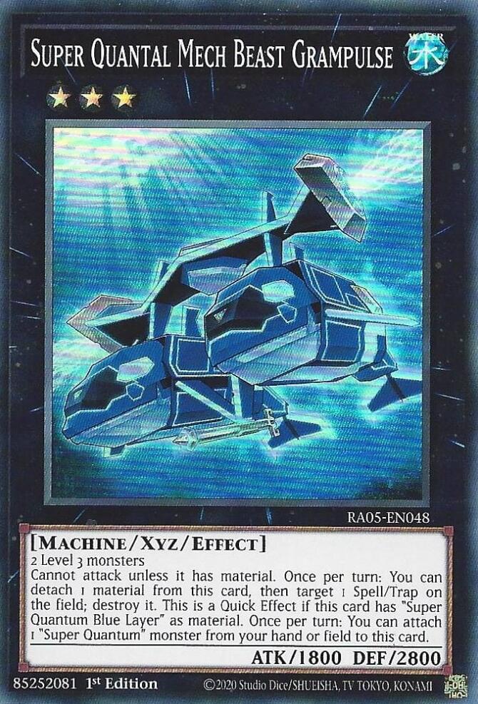 Super Quantal Mech Beast Grampulse [RA05-EN048] Super Rare | Exor Games Dartmouth