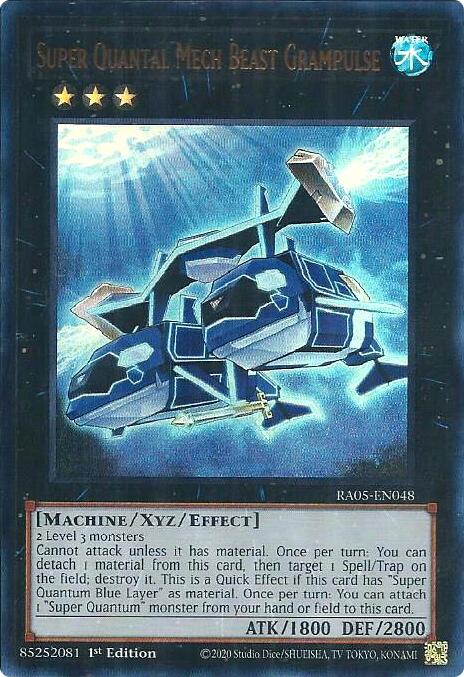 Super Quantal Mech Beast Grampulse (Ultra Rare) [RA05-EN048] Ultra Rare | Exor Games Dartmouth
