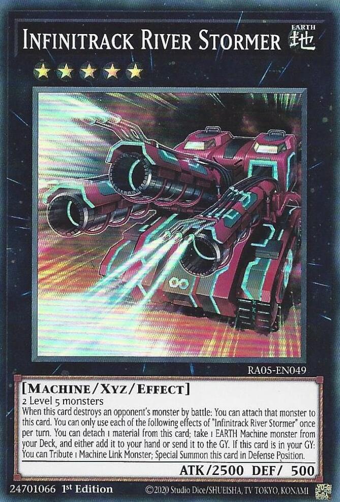 Infinitrack River Stormer [RA05-EN049] Super Rare | Exor Games Dartmouth