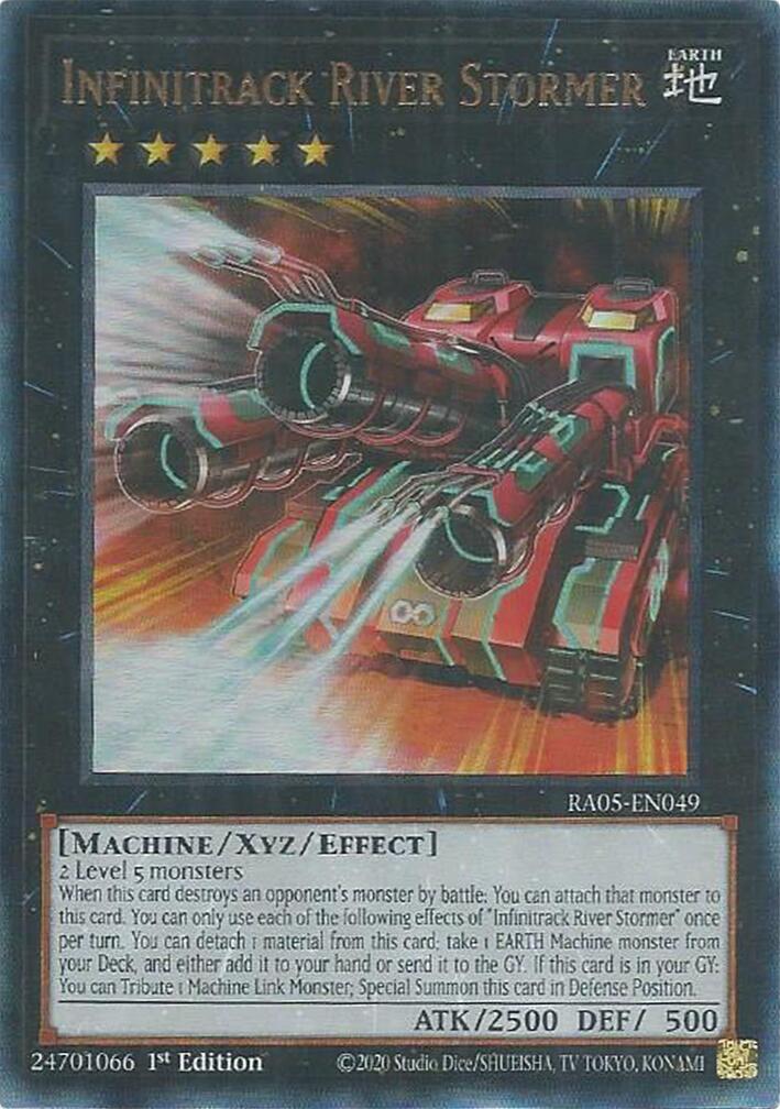 Infinitrack River Stormer (Ultimate Rare) [RA05-EN049] Ultimate Rare | Exor Games Dartmouth