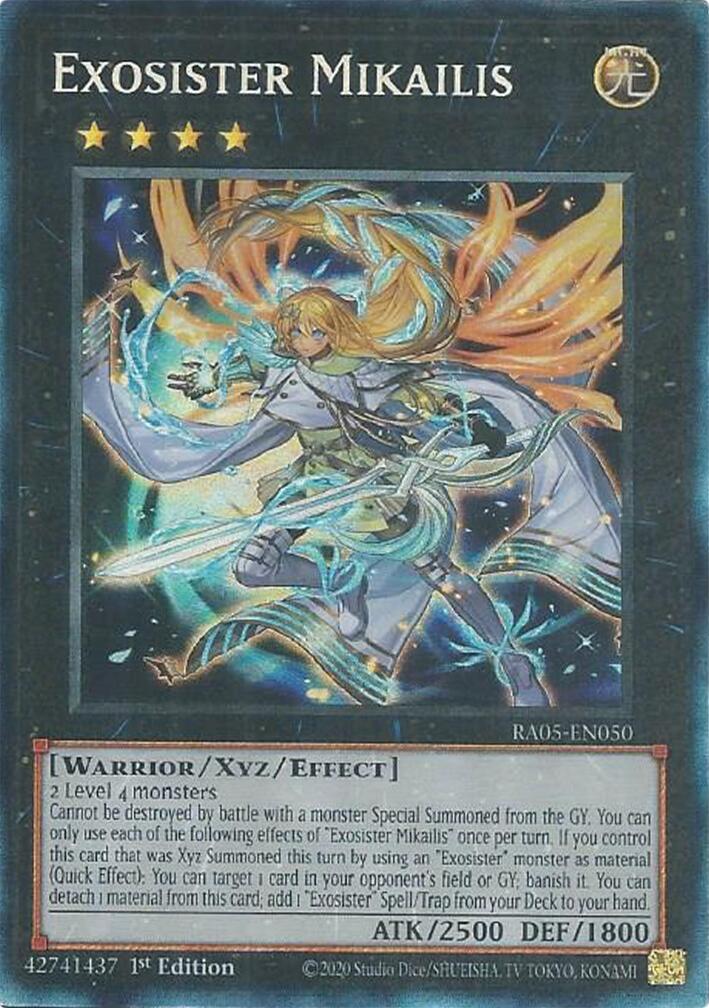Exosister Mikailis (Collector's Rare) [RA05-EN050] Collector's Rare | Exor Games Dartmouth