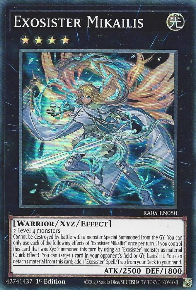 Exosister Mikailis [RA05-EN050] Super Rare | Exor Games Dartmouth