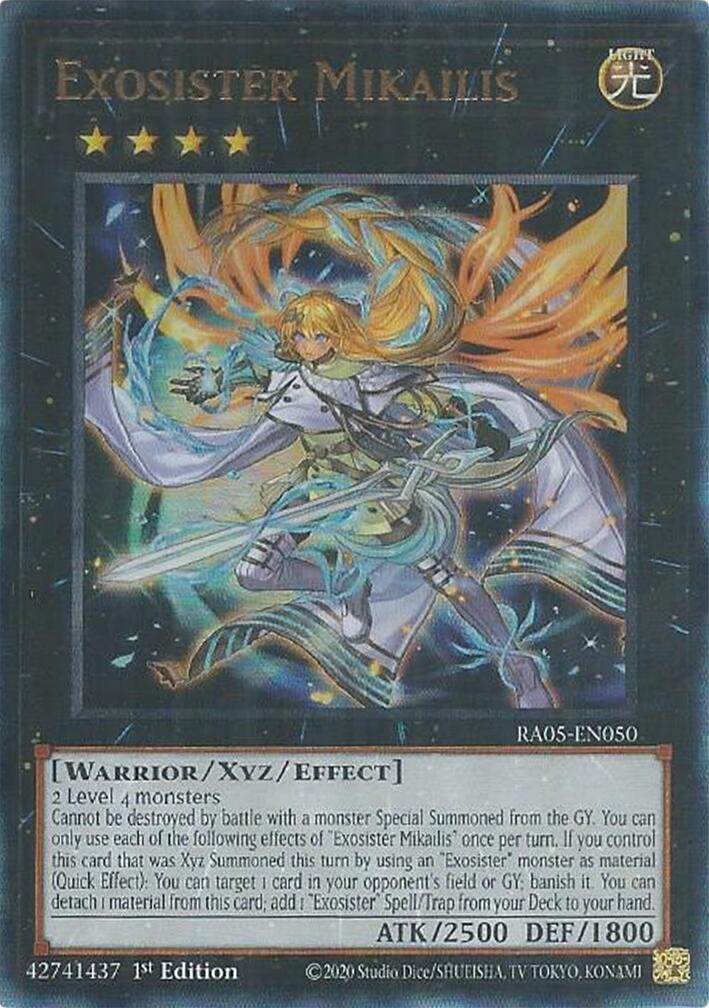 Exosister Mikailis (Ultimate Rare) [RA05-EN050] Ultimate Rare | Exor Games Dartmouth