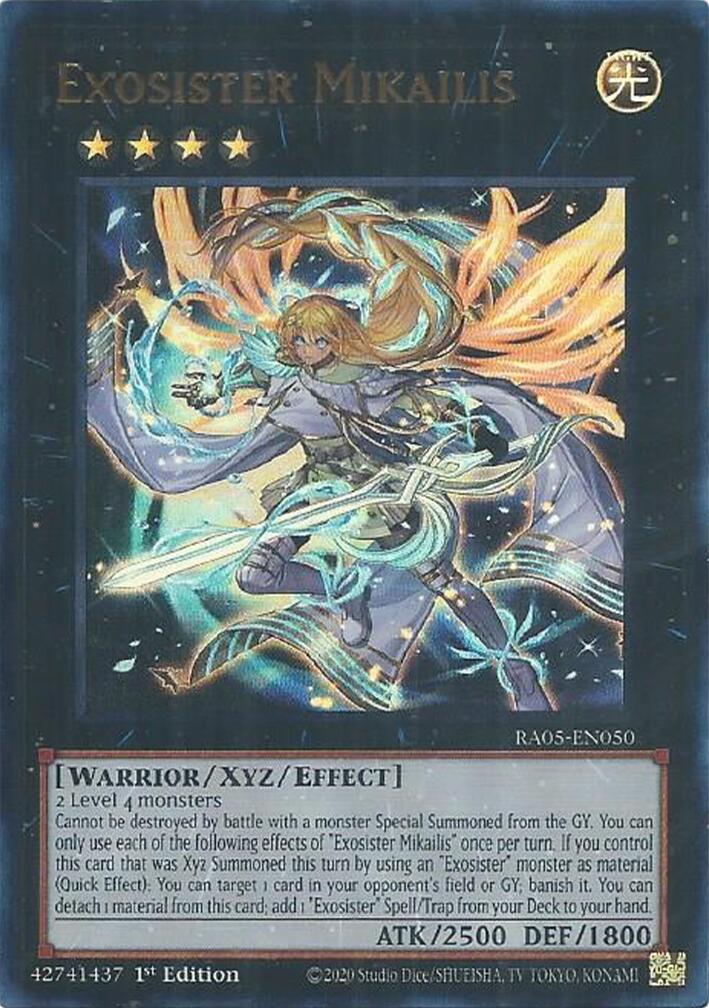 Exosister Mikailis (Ultra Rare) [RA05-EN050] Ultra Rare | Exor Games Dartmouth