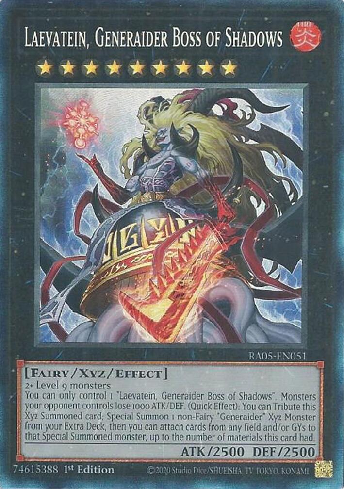 Laevatein, Generaider Boss of Shadows (Collector's Rare) [RA05-EN051] Collector's Rare | Exor Games Dartmouth