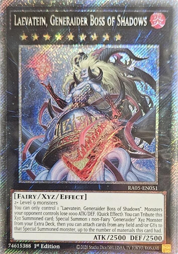 Laevatein, Generaider Boss of Shadows (Platinum Secret Rare) [RA05-EN051] Platinum Secret Rare | Exor Games Dartmouth