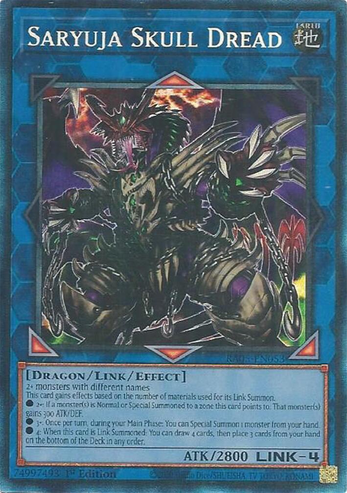 Saryuja Skull Dread (Collector's Rare) [RA05-EN053] Collector's Rare | Exor Games Dartmouth