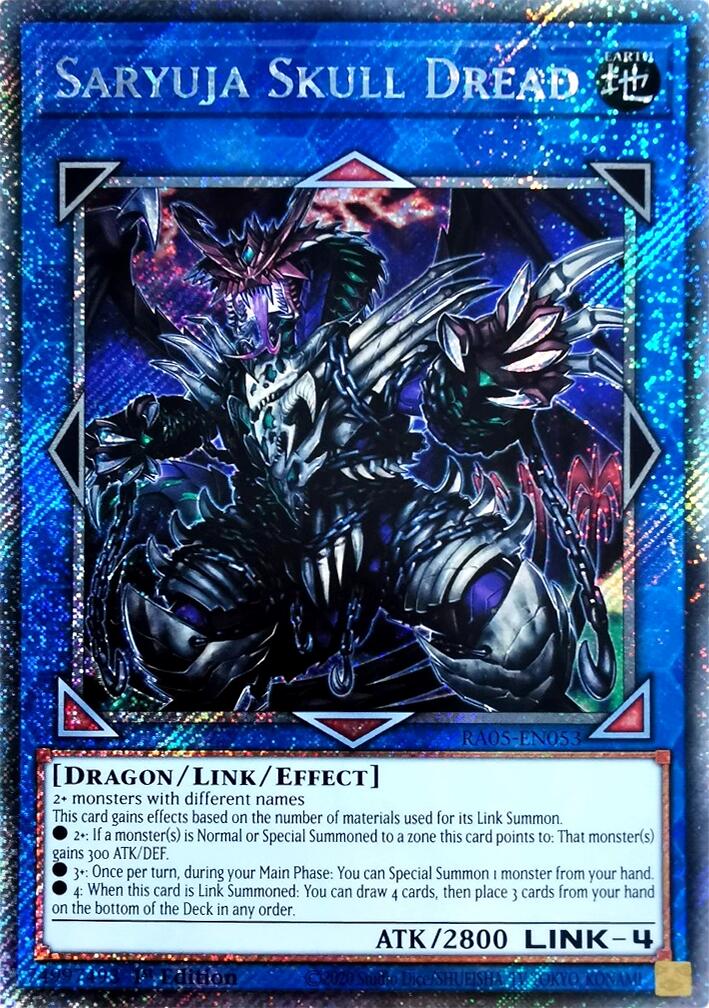 Saryuja Skull Dread (Platinum Secret Rare) [RA05-EN053] Platinum Secret Rare | Exor Games Dartmouth