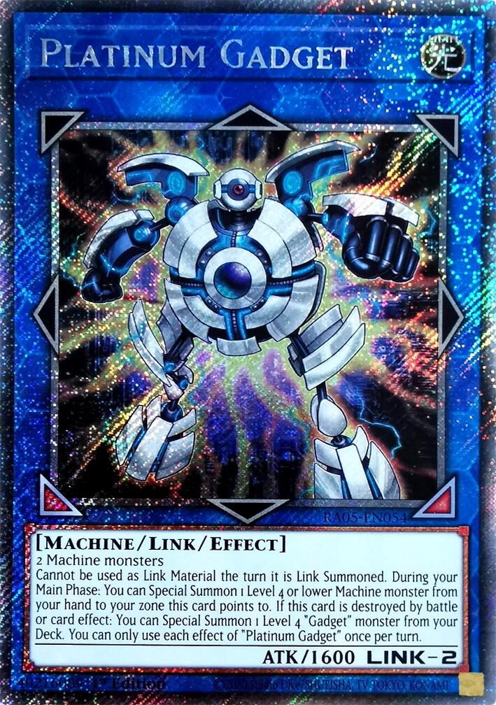 Platinum Gadget (Platinum Secret Rare) [RA05-EN054] Platinum Secret Rare | Exor Games Dartmouth