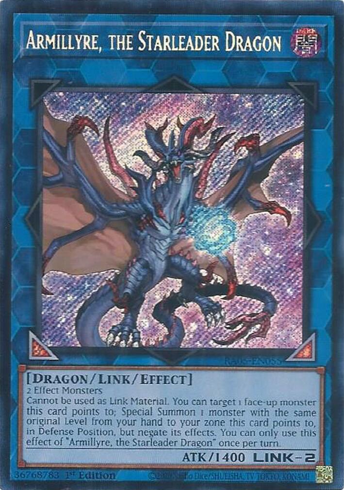 Armillyre, the Starleader Dragon (Secret Rare) [RA05-EN055] Secret Rare | Exor Games Dartmouth