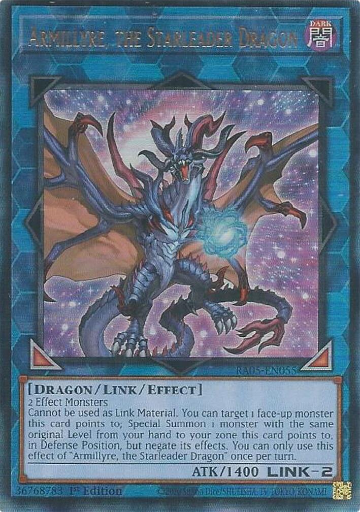 Armillyre, the Starleader Dragon (Ultimate Rare) [RA05-EN055] Ultimate Rare | Exor Games Dartmouth
