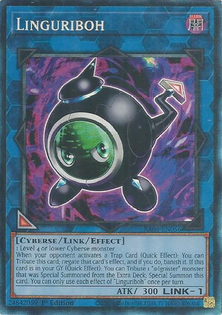 Linguriboh (Collector's Rare) [RA05-EN056] Collector's Rare | Exor Games Dartmouth