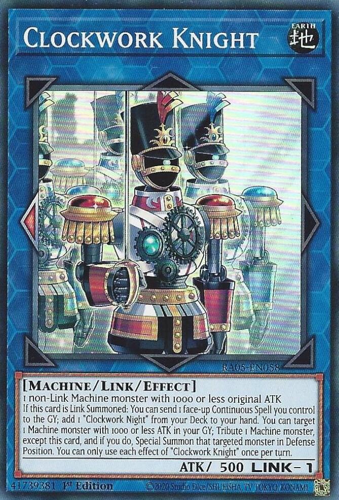 Clockwork Knight [RA05-EN058] Super Rare | Exor Games Dartmouth