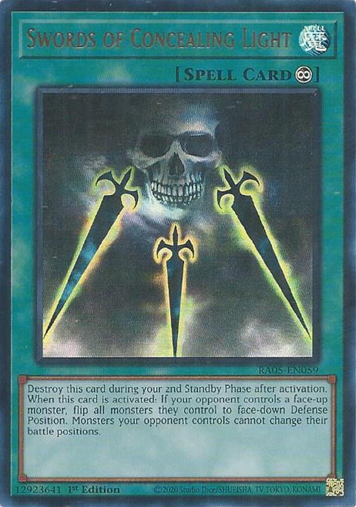 Swords of Concealing Light (Ultra Rare) [RA05-EN059] Ultra Rare | Exor Games Dartmouth