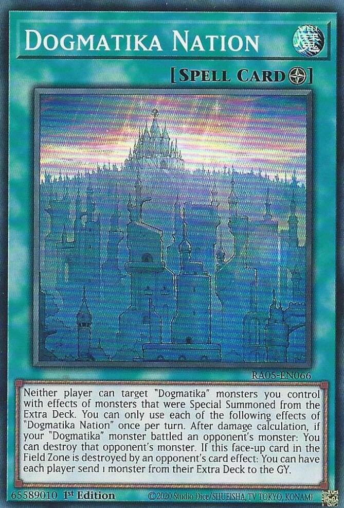 Dogmatika Nation [RA05-EN066] Super Rare | Exor Games Dartmouth