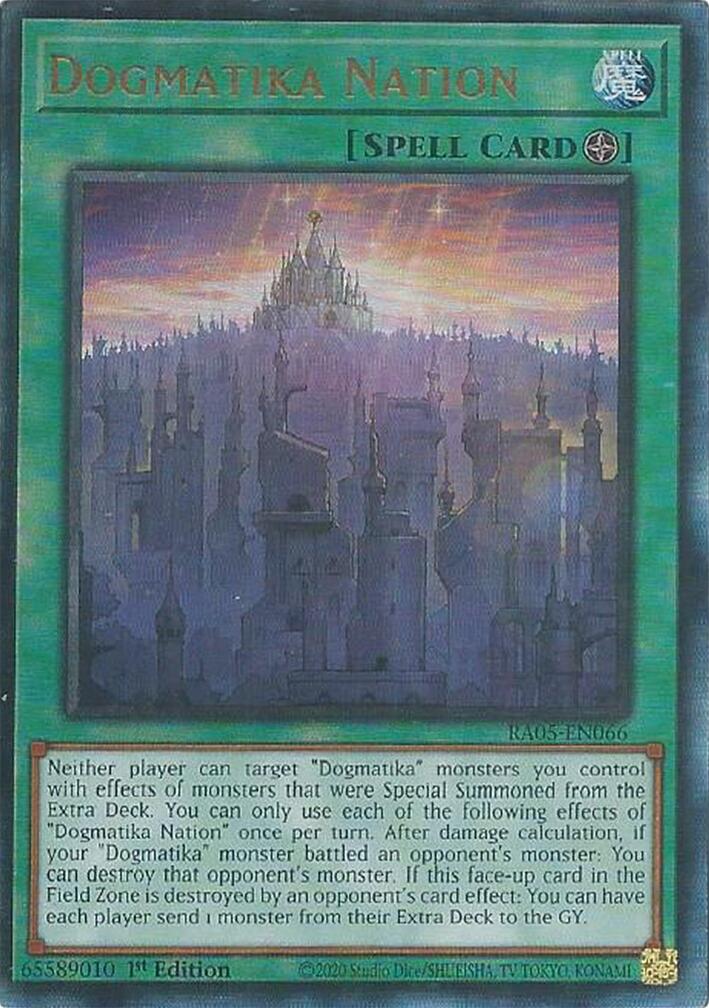 Dogmatika Nation (Ultimate Rare) [RA05-EN066] Ultimate Rare | Exor Games Dartmouth