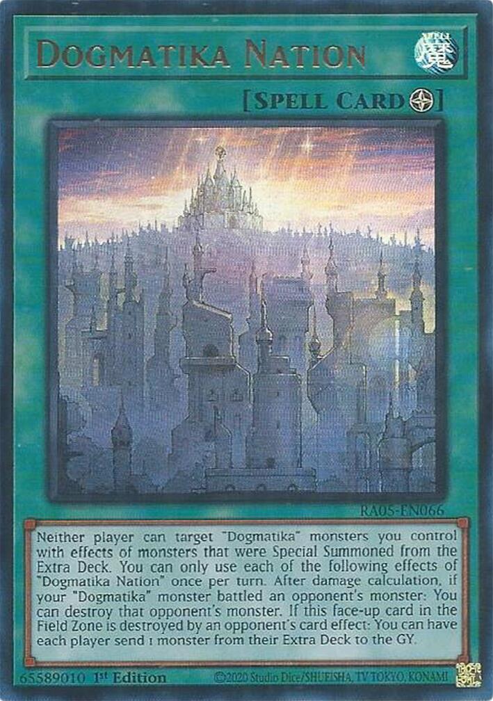 Dogmatika Nation (Ultra Rare) [RA05-EN066] Ultra Rare | Exor Games Dartmouth