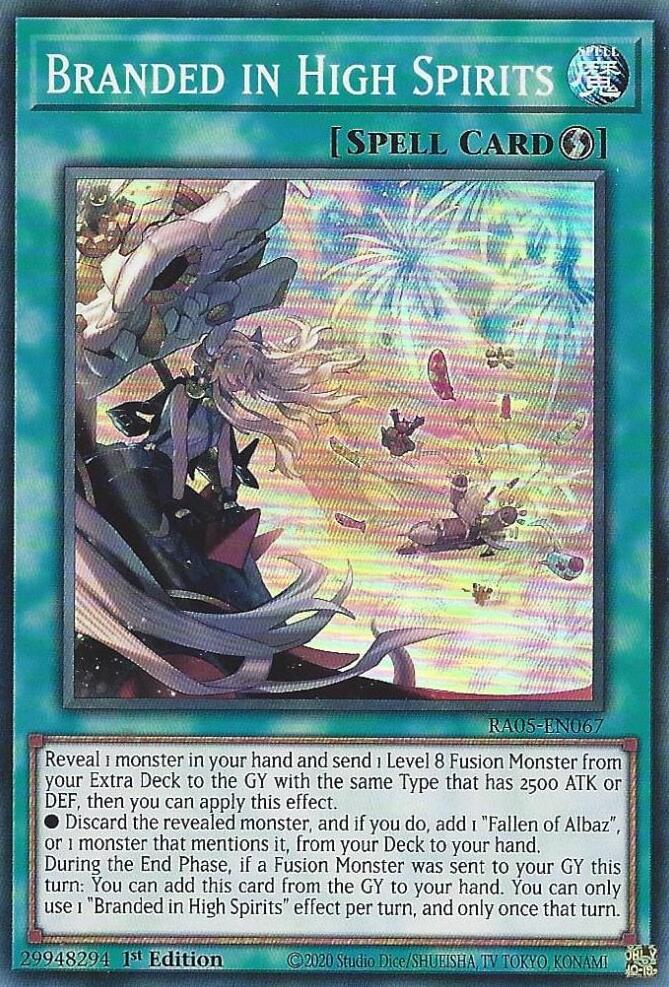 Branded in High Spirits [RA05-EN067] Super Rare | Exor Games Dartmouth