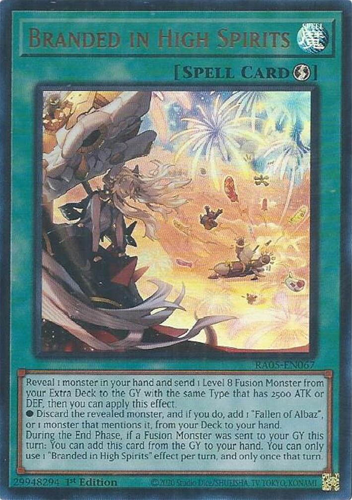 Branded in High Spirits (Ultra Rare) [RA05-EN067] Ultra Rare | Exor Games Dartmouth