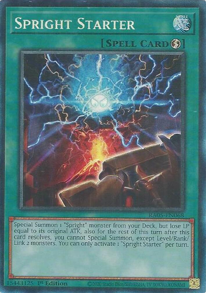 Spright Starter (Collector's Rare) [RA05-EN068] Collector's Rare | Exor Games Dartmouth