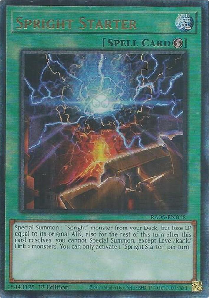 Spright Starter (Ultimate Rare) [RA05-EN068] Ultimate Rare | Exor Games Dartmouth