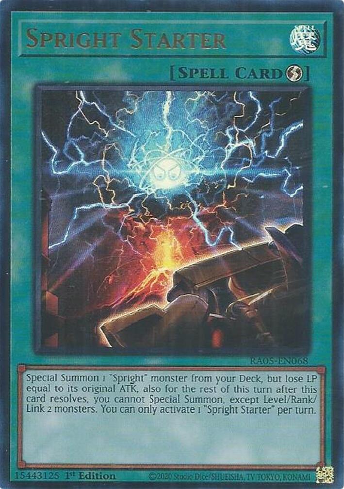 Spright Starter (Ultra Rare) [RA05-EN068] Ultra Rare | Exor Games Dartmouth