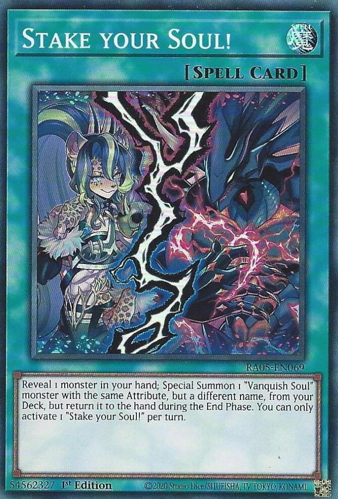 Stake your Soul! [RA05-EN069] Super Rare | Exor Games Dartmouth